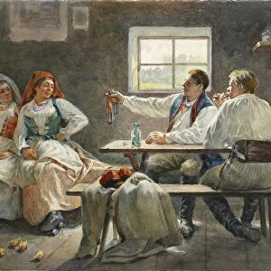 The Seducer, 1903. Artist: Buchholz, Fyodor Fyodorovich (1857-1942)