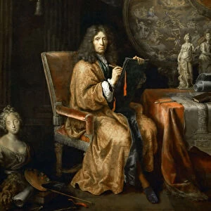 Self-Portrait, Between 1680 and 1690. Creator: Mignard, Pierre (1612-1695)