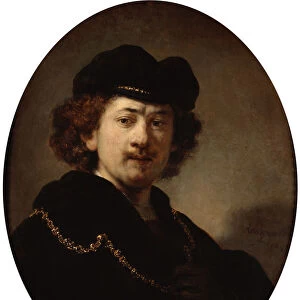 Self-Portrait with a Gold Chain, 1633. Artist: Rembrandt Harmensz van Rijn