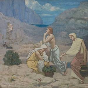 The Shepherds Song, 1891. Creator: Pierre Puvis de Chavannes