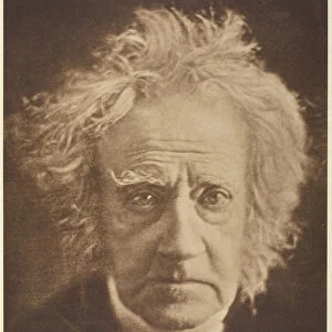 Sir John Herschel, 1867, printed 1875. Creator: Julia Margaret Cameron