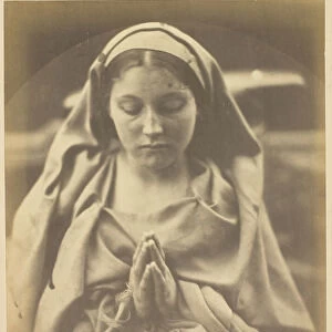St. Agnes, 1864 / 65. Creator: Julia Margaret Cameron