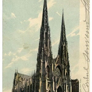 St Patricks Cathedral, New York City, New York, USA, 1902