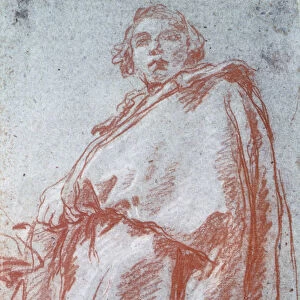 Study of a Man, 18th century. Artist: Giovanni Battista Tiepolo