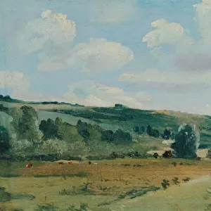Summer Landscape near Dedham, between 1849 and 1855. Creator: Lionel Constable