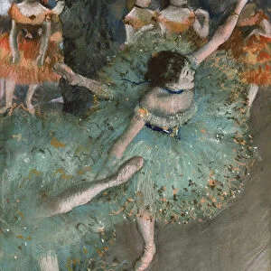 Swaying Dancer (Dancer in Green), 1877-1878. Artist: Degas, Edgar (1834-1917)