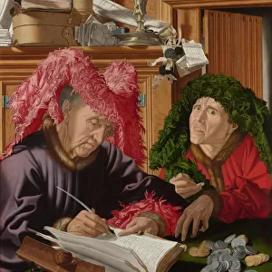 Two Tax Gatherers, c. 1540. Artist: Reymerswaele, Marinus Claesz, van (ca. 1490-after 1567)