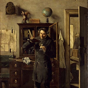 Teacher Drunkard, 1882. Artist: Muller, Anton Eduard (1853-1897)