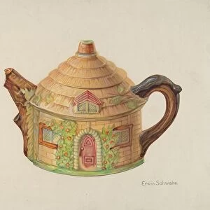 Teapot, 1935 / 1942. Creator: Erwin Schwabe