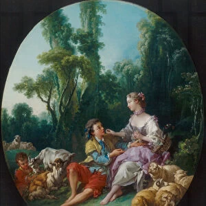 Are They Thinking about the Grape? (Pensent-ils au raisin?), 1747