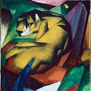The tiger, 1912. Artist: Marc, Franz (1880-1916)