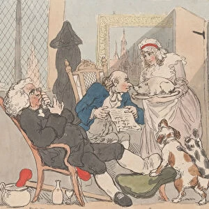 Tithe Pig, January 1, 1790. January 1, 1790. Creator: Thomas Rowlandson