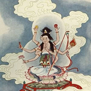 Tou Mu, Goddess of the North Star, 1922. Creator: Unknown