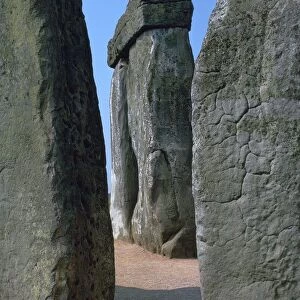 Trilithons in Stonehenge