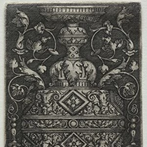 Vase Orne dEnfans, 1531. Creator: Hans Sebald Beham (German, 1500-1550)