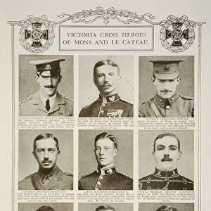 Victoria Cross Heroes of Mons and Le Cateau, c1914-1919