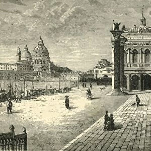 View in Venice: The Molo, 1890. Creator: Unknown
