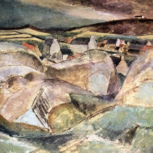 Village among the Rocks, 1910. Artist: Henri Victor Gabriel Le Fauconnier