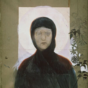 The Virgin, 1884-1885. Artist: Vrubel, Mikhail Alexandrovich (1856-1910)