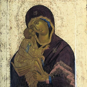 The Virgin of the Don (Double-faced Icon), c1390