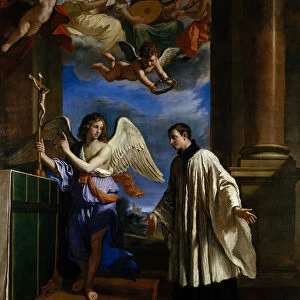 The Vocation of Saint Aloysius (Luigi) Gonzaga, ca. 1650. Creator: Guercino
