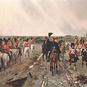 Wellingtons March from Quatre Bras to Waterloo, 1815, (c1878), (c1902). Creator: Unknown