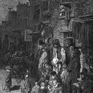 Wentworth Street, Whitechapel, London, 1872