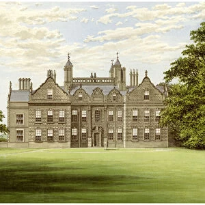 Willesley Hall, Derbyshire, home of the Earl of Loudoun, c1880