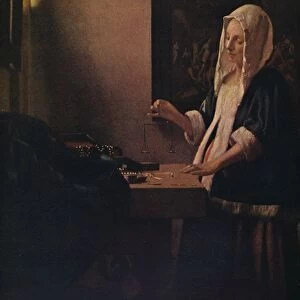 Woman Holding a Balance, c1664. Artist: Jan Vermeer