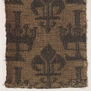 Wool Damask, 1600s - 1700s. Creator: Unknown