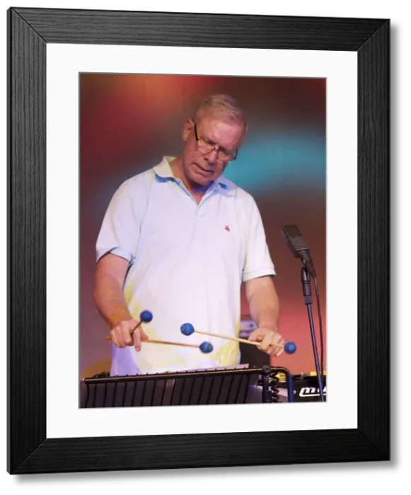 Framed Print : Gary Burton, 2013. Artist: Alan John Ainsworth Framed Print : Gary Burton, 2013. Artist: Alan John Ainsworth