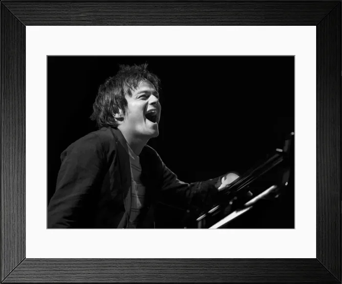 Framed Print : Jamie Cullum, 2012. Artist: Alan John Ainsworth Framed Print : Jamie Cullum, 2012. Artist: Alan John Ainsworth