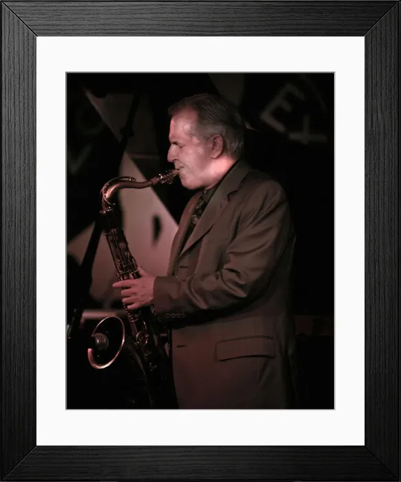 Framed Print : Scott Hamilton, 2008. Artist: Alan John Ainsworth Framed Print : Scott Hamilton, 2008. Artist: Alan John Ainsworth