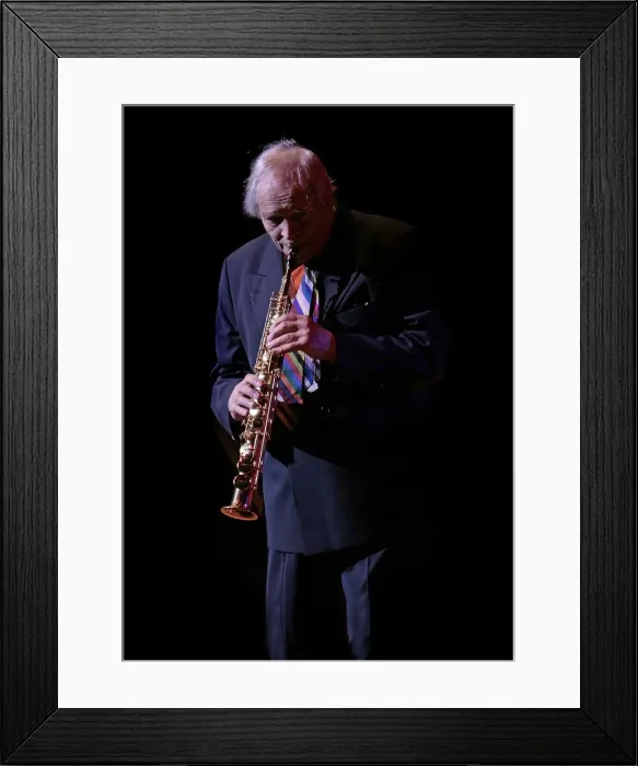 Framed Print : John Dankworth, 2008. Artist: Alan John Ainsworth Framed Print : John Dankworth, 2008. Artist: Alan John Ainsworth
