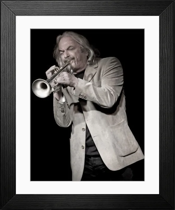 Framed Print : Enrico Rava, 2006. Artist: Alan John Ainsworth