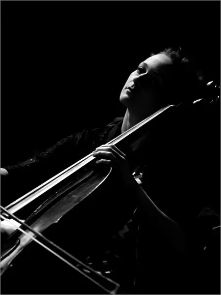 Cellist Zosia Jagodzinska, 2017. Artist: Alan John Ainsworth