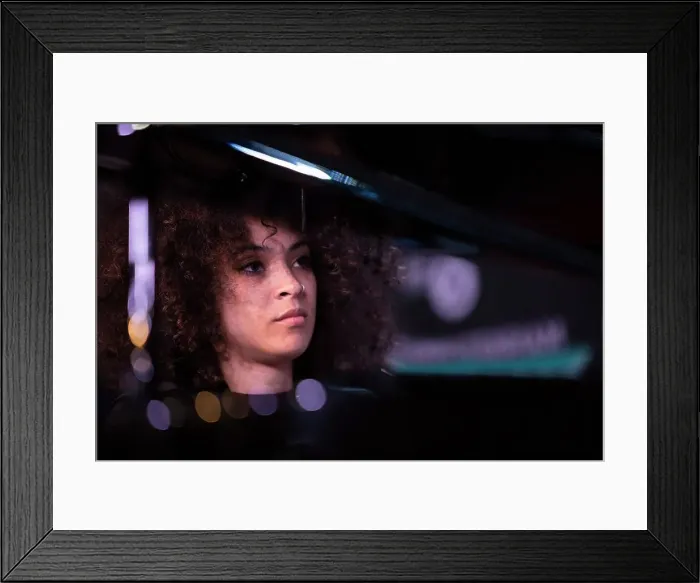 Framed Print : Kandace Springs, 2017. Artist: Alan John Ainsworth Framed Print : Kandace Springs, 2017. Artist: Alan John Ainsworth