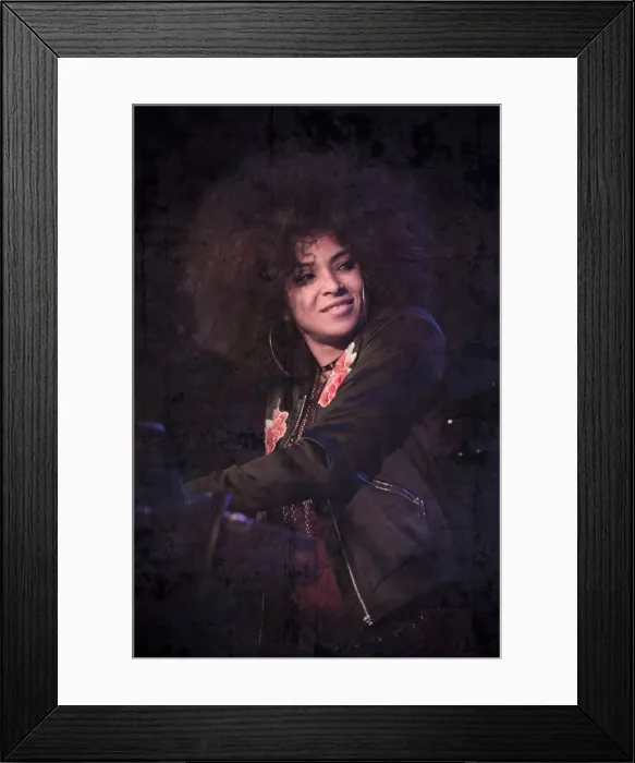 Framed Print : Kandace Springs, 2017. Artist: Alan John Ainsworth Framed Print : Kandace Springs, 2017. Artist: Alan John Ainsworth