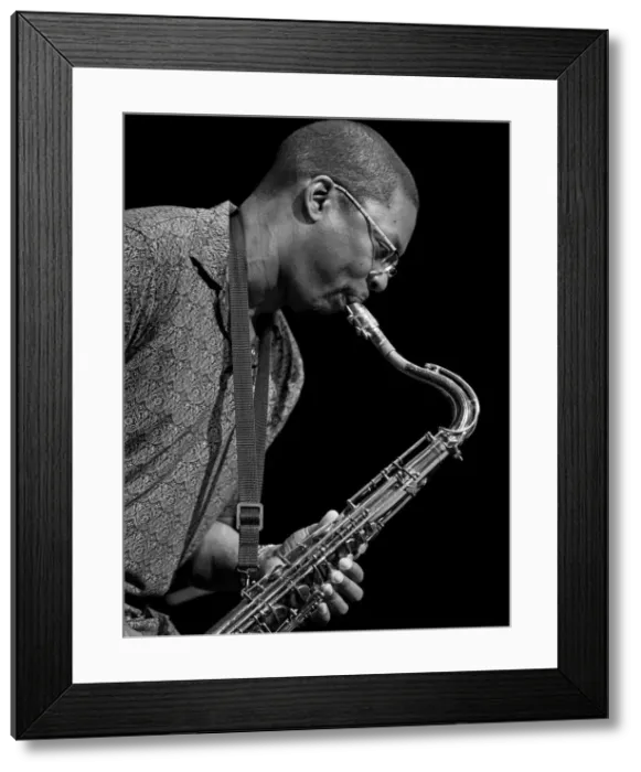 Framed Print : Ravi Coltrane, 2008. Artist: Alan John Ainsworth Framed Print : Ravi Coltrane, 2008. Artist: Alan John Ainsworth