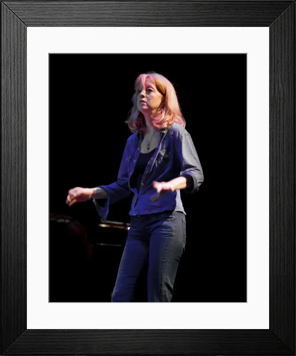 Framed Print : Maria Schneider, 2008. Artist: Alan John Ainsworth Framed Print : Maria Schneider, 2008. Artist: Alan John Ainsworth