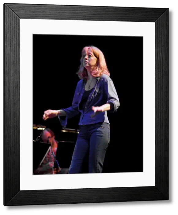 Framed Print : Maria Schneider, 2008. Artist: Alan John Ainsworth Framed Print : Maria Schneider, 2008. Artist: Alan John Ainsworth