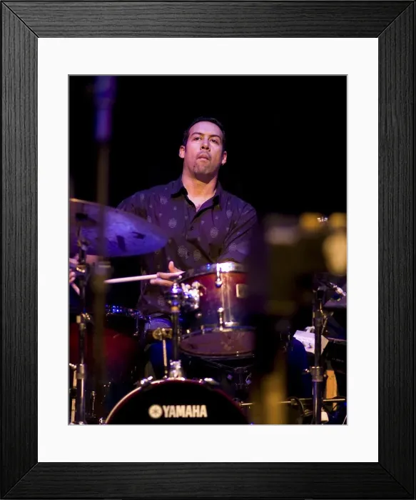 Framed Print : Antonio Sanchez, 2008. Artist: Alan John Ainsworth Framed Print : Antonio Sanchez, 2008. Artist: Alan John Ainsworth