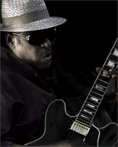 Bluesman, 2011. Artist: Alan John Ainsworth