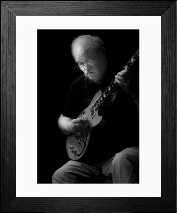 Framed Print : John Abercrombie, 2009. Artist: Alan John Ainsworth Framed Print : John Abercrombie, 2009. Artist: Alan John Ainsworth