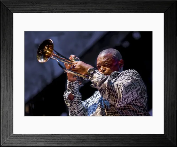Framed Print : Hugh Maselka, 2009. Artist: Alan John Ainsworth Framed Print : Hugh Maselka, 2009. Artist: Alan John Ainsworth