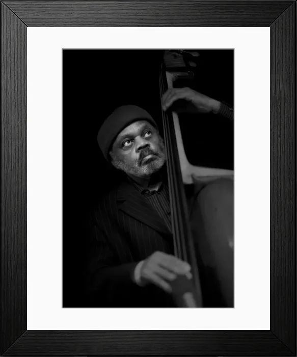 Framed Print : Henry Grimes, 2009. Artist: Alan John Ainsworth Framed Print : Henry Grimes, 2009. Artist: Alan John Ainsworth