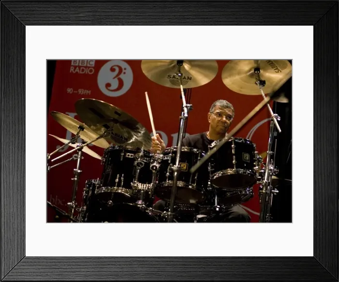Framed Print : Jack DeJonette, 2009. Artist: Alan John Ainsworth Framed Print : Jack DeJonette, 2009. Artist: Alan John Ainsworth