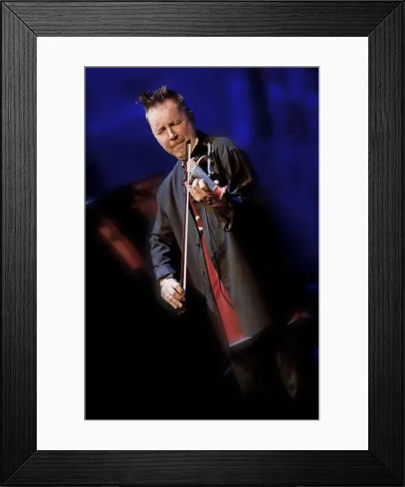 Framed Print : Nigel Kennedy, 2010. Artist: Alan John Ainsworth Framed Print : Nigel Kennedy, 2010. Artist: Alan John Ainsworth