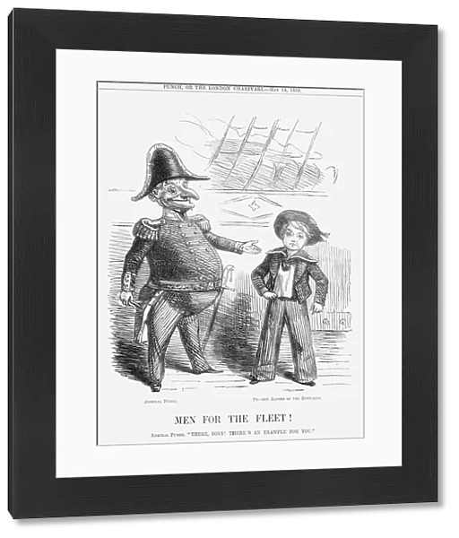 Men for the Fleet!, 1859