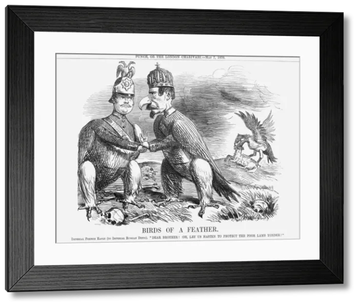Framed Print : Birds of a Feather, 1859 Framed Print : Birds of a Feather, 1859